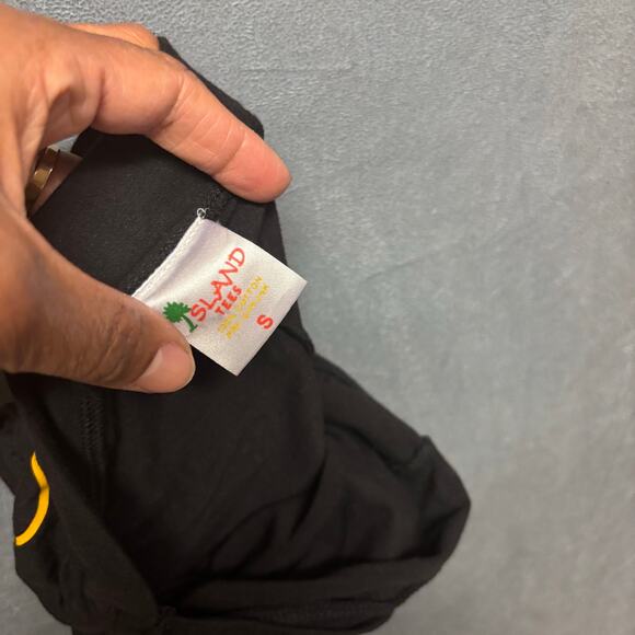 VTG YOLO Jamaican Shorts Island Tee Booty Hoochie Hot Pants You Only Live Once - Picture 4 of 7